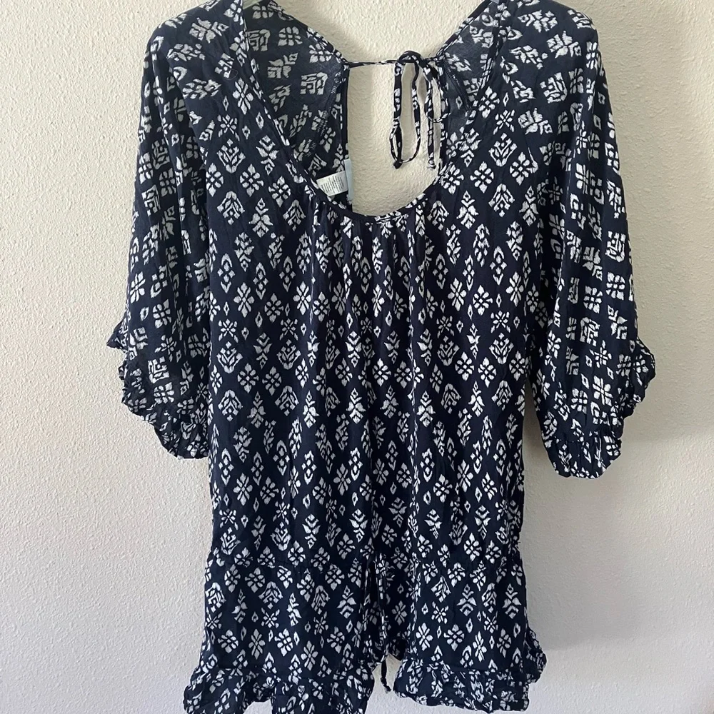 Eberjey boho mini swim cover up. Size S/M